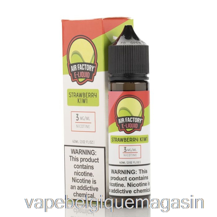 Vape Jetable Fraise Kiwi - Air Factory - 60ml 6mg